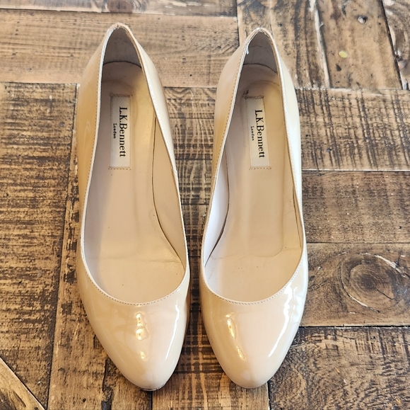 L.K. Bennett Heels in Nude Size 37 EU - Picture 1 of 11